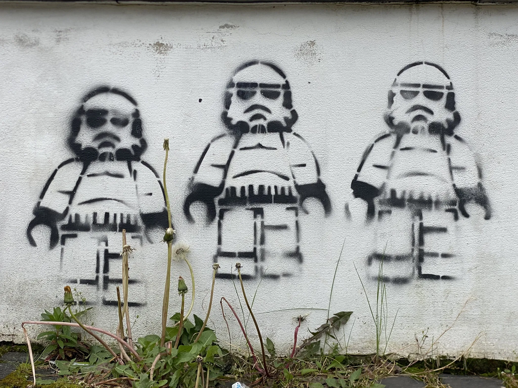 Storm Trooper Grafitti